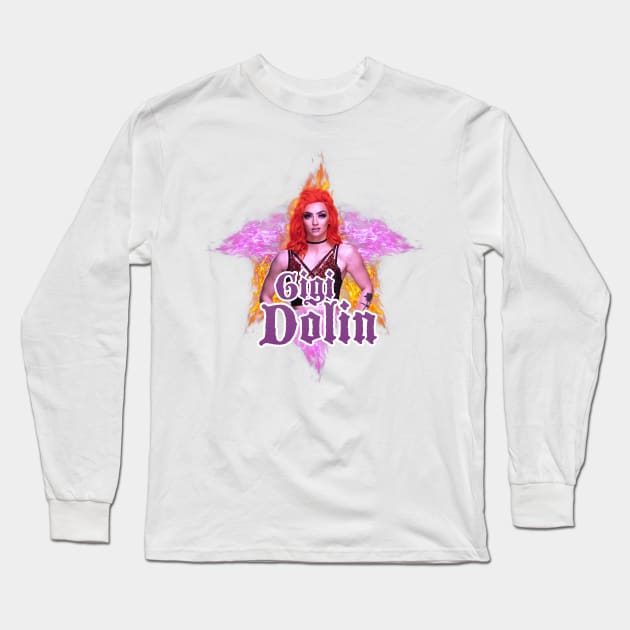 Gigi Dolin // WWE FansArt Long Sleeve T-Shirt by suprax125R